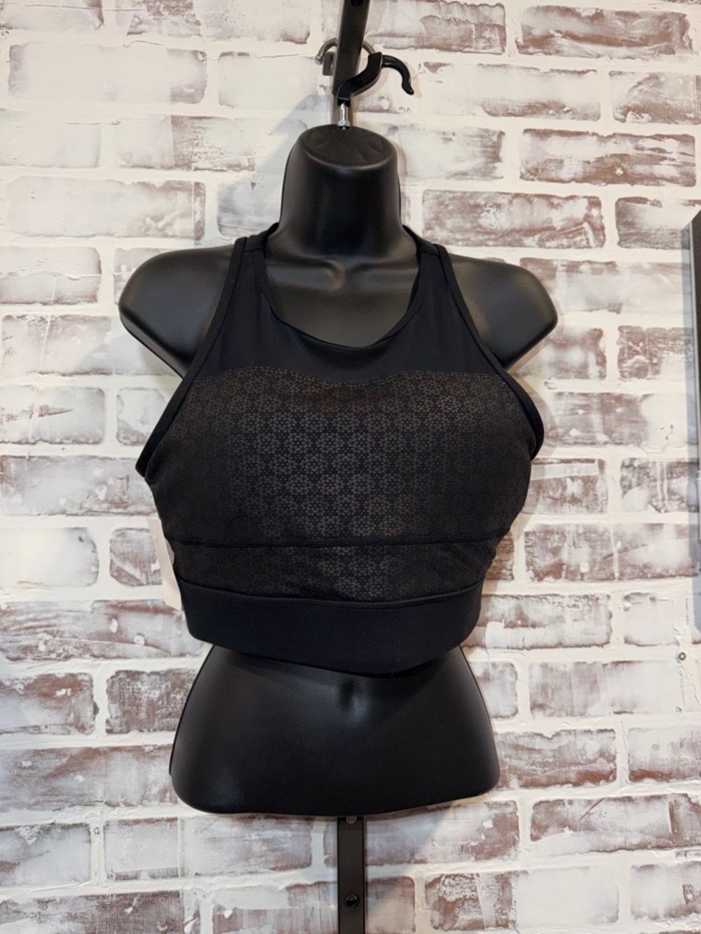 Zyia Women’s Black High-Neck Sports Bra XL